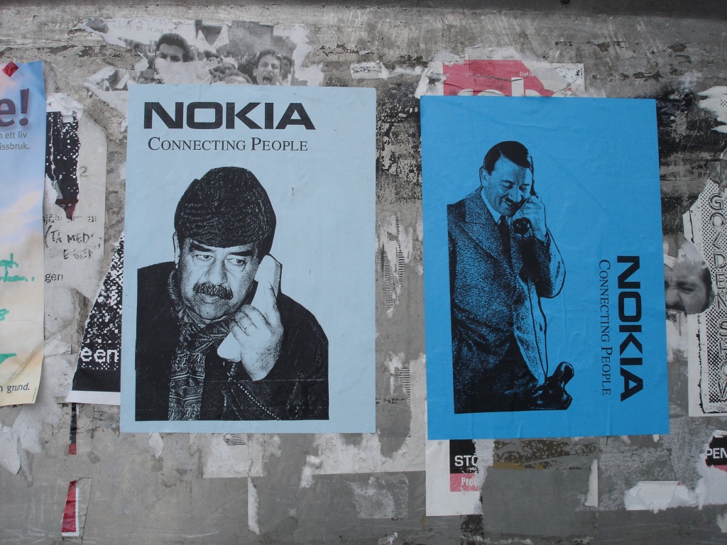 Print Campaign in Suunne - Sweden - August 2004
