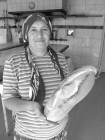 Bakery woman in Akbel Turkey - October 2008